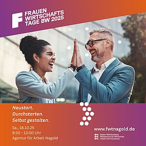 Flyer Frauenwirtschaftstag Nagold 2026