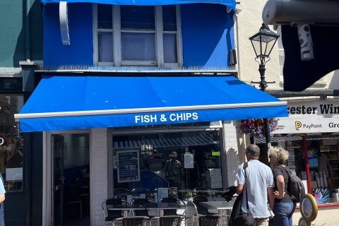 Foto von Fish and Chips Imbiss