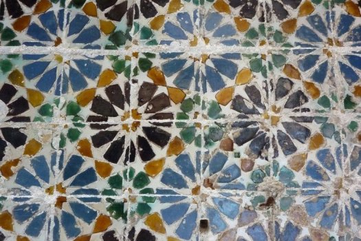 Das Bild zeigt ein typisches Mosaikbild aus Portugal.