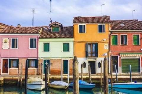 Foto von Ansicht auf Insel Burano