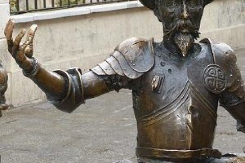 Foto von Skulptur von Don Quijote