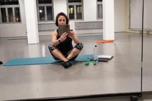 Selbst-Portrait der Kursleitung Janina Wolter
